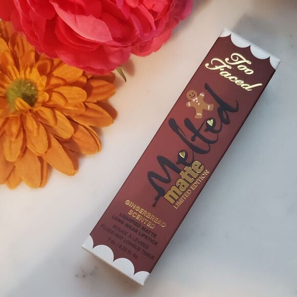 Too Faced Gingerbread Man Melted Matte Liquid Lipstick - Picture 8 of 12